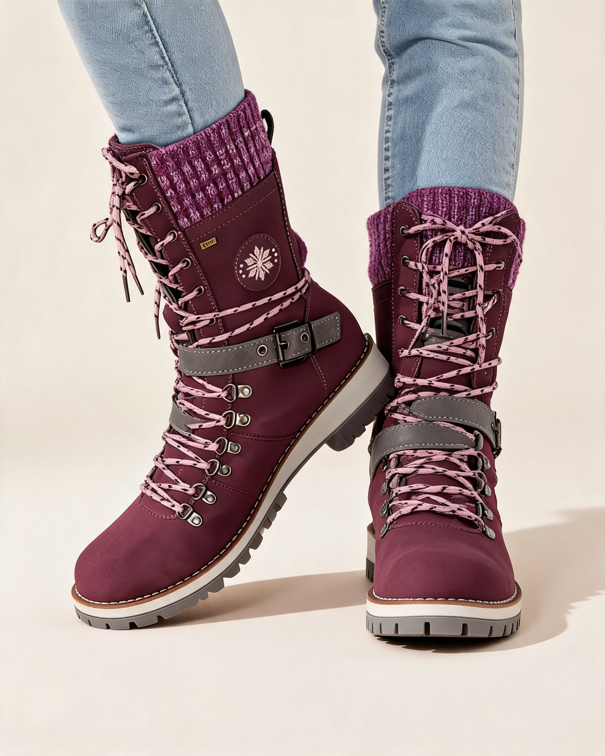 Snow Boots – Océane Lace-Up