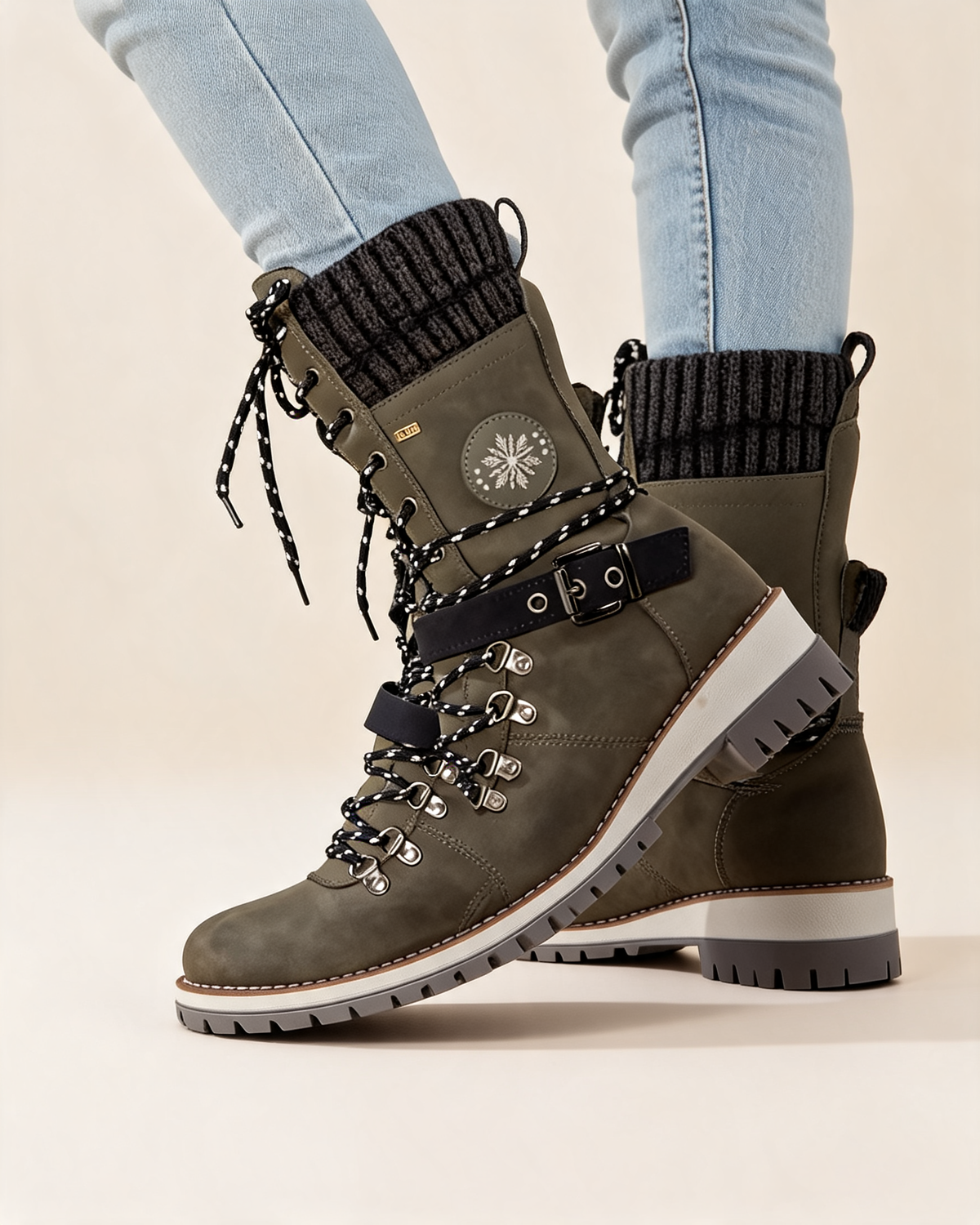 Snow Boots – Océane Lace-Up