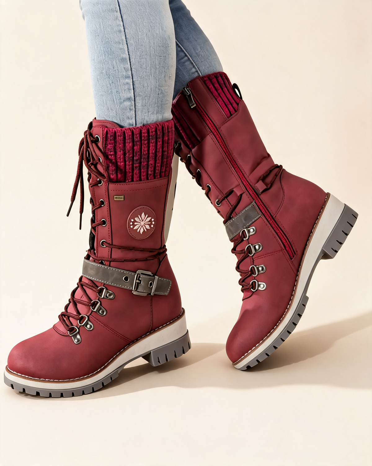 Snow Boots – Océane Lace-Up