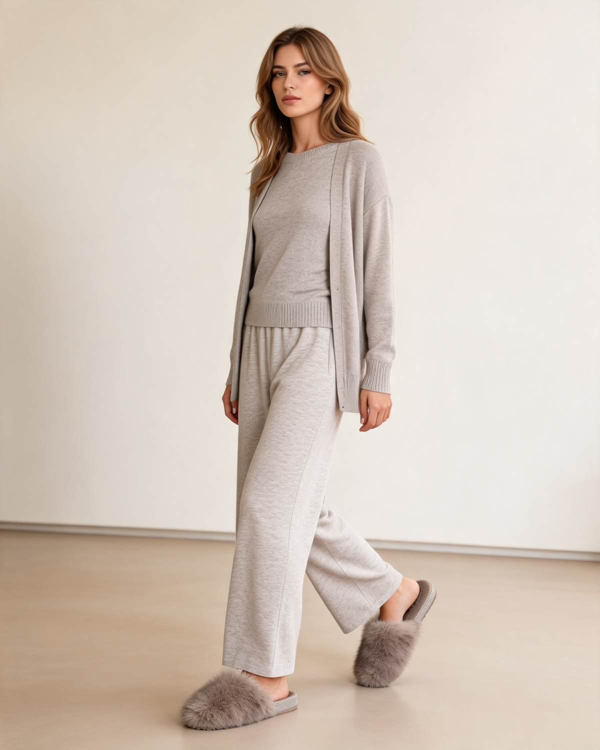 Slippers – Romilly Faux Fur Mule