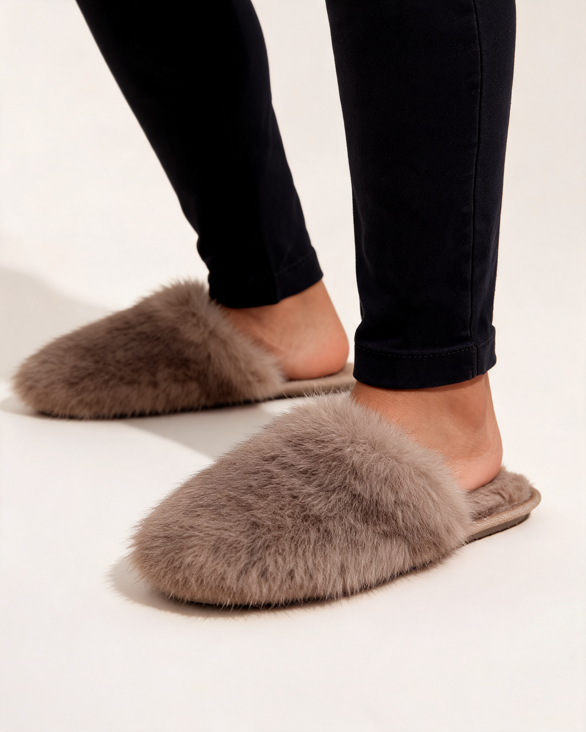 Slippers – Romilly Faux Fur Mule