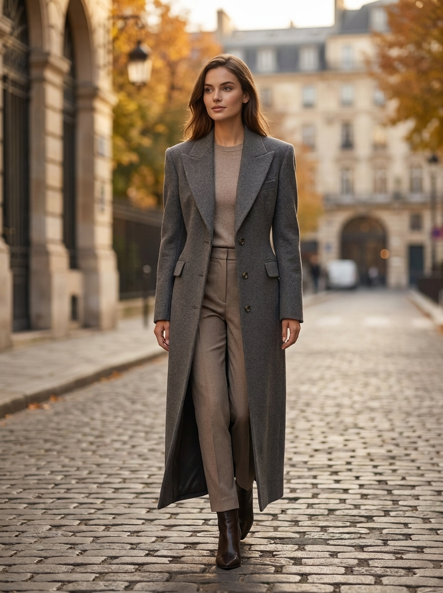Overcoat – Thalia Wool Blend