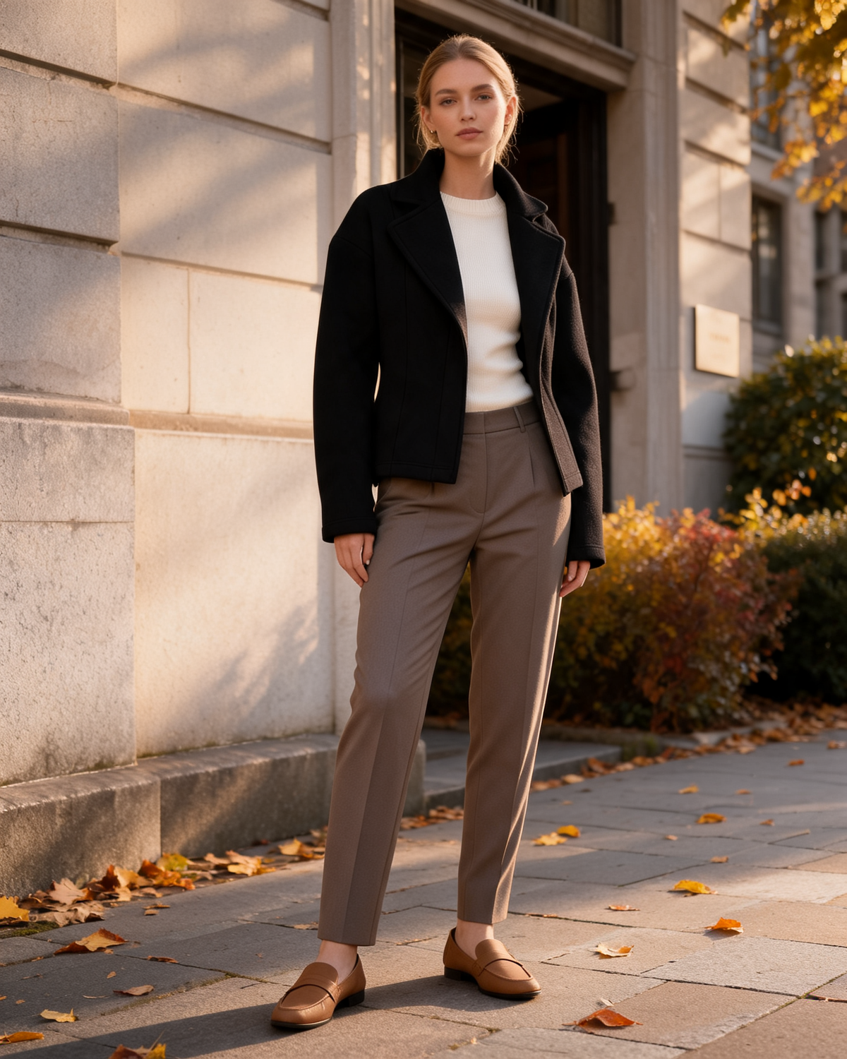 Jacket – Amalia Stand Collar