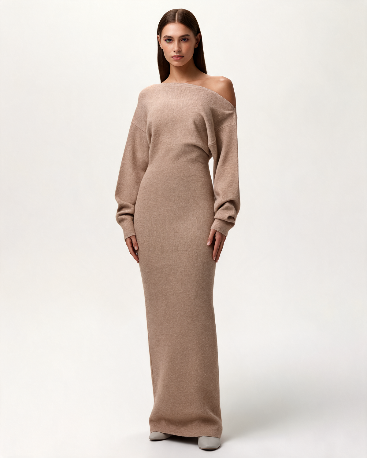 Knitted Dress – Ottavia Off Shoulder