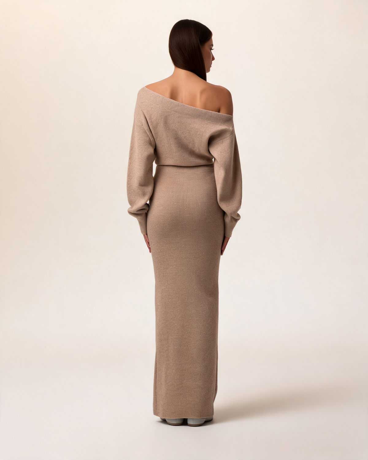 Knitted Dress – Ottavia Off Shoulder