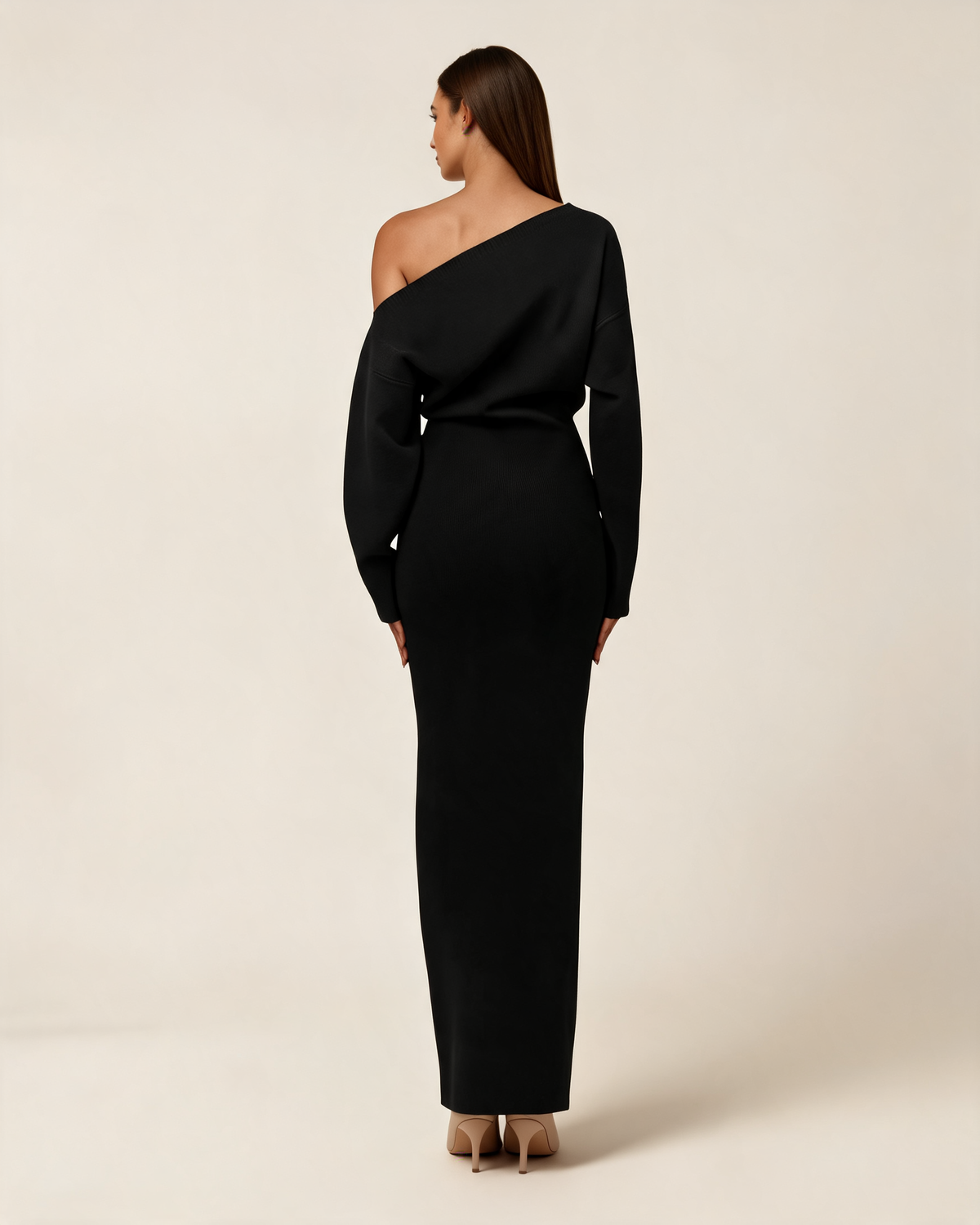 Knitted Dress – Ottavia Off Shoulder
