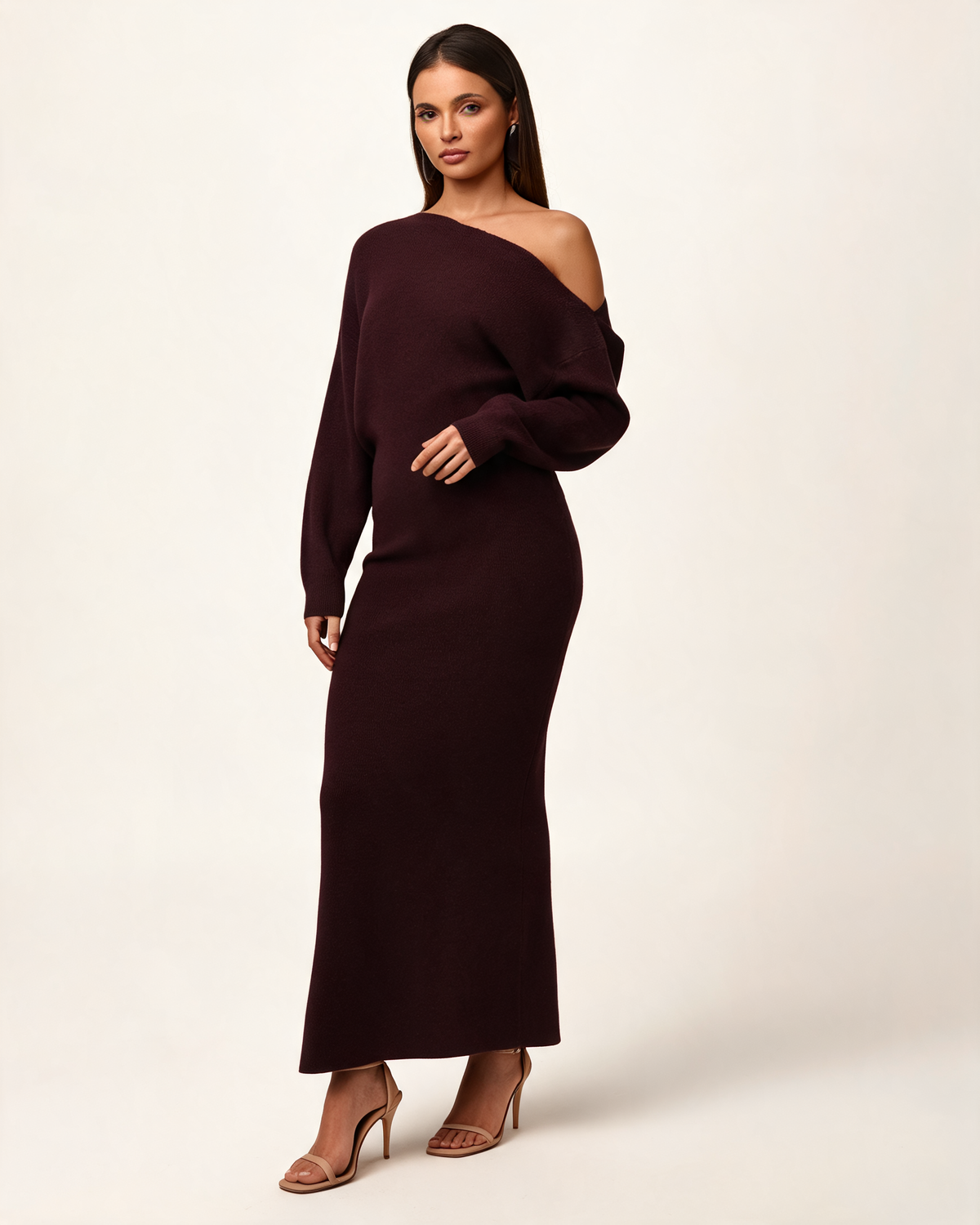 Knitted Dress – Ottavia Off Shoulder