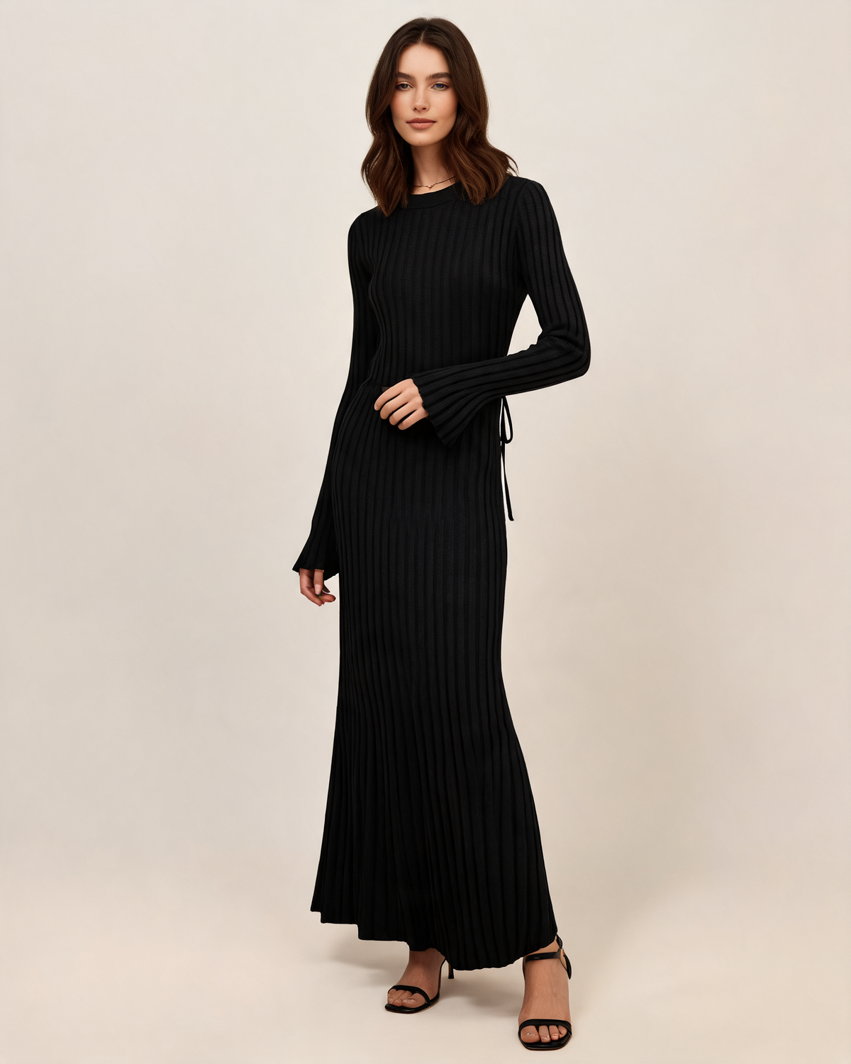Knitted Dress – Alma Pleated