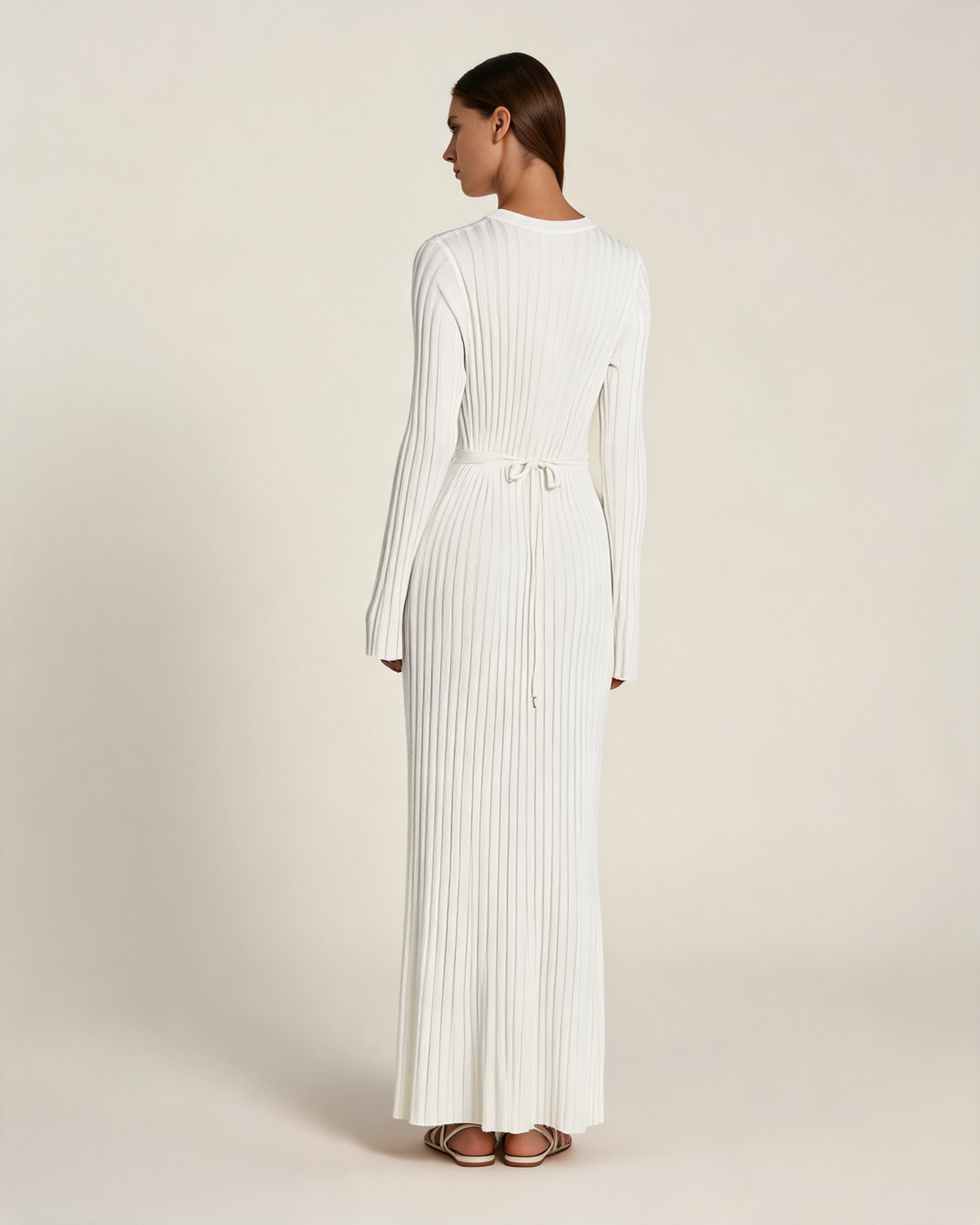 Knitted Dress – Alma Pleated