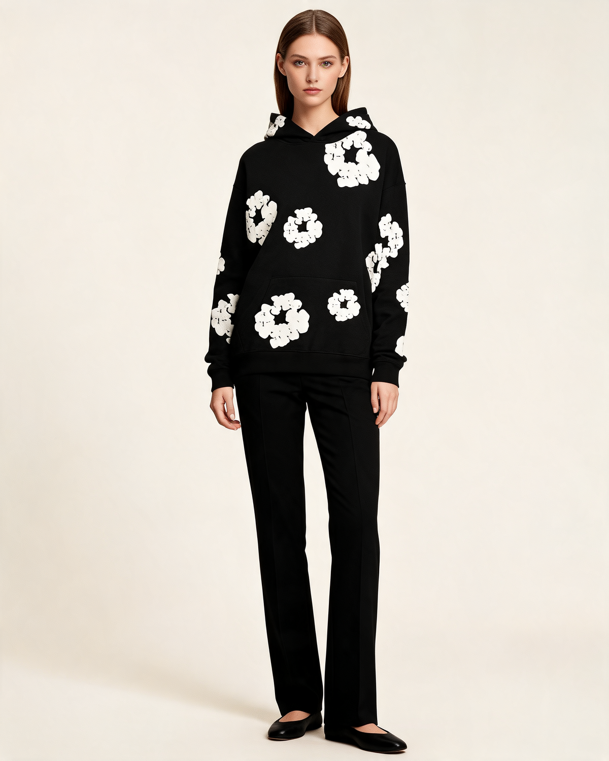 Hoodie – Fleur Floral Print