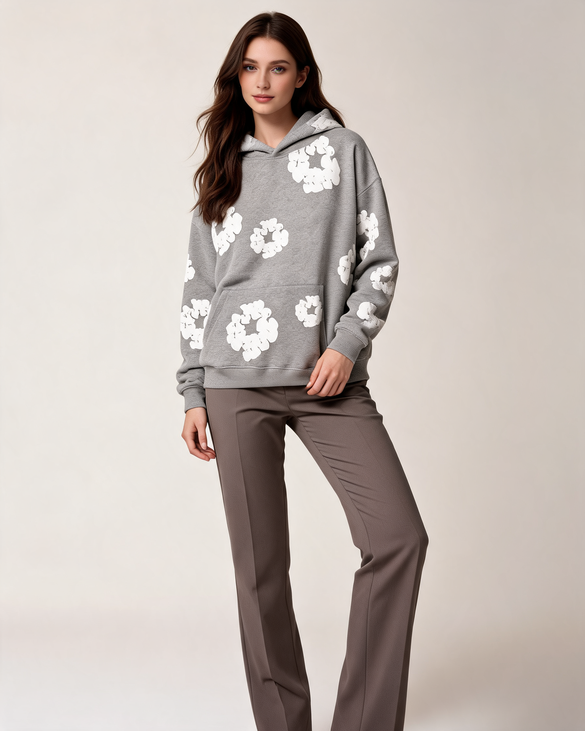 Hoodie – Fleur Floral Print