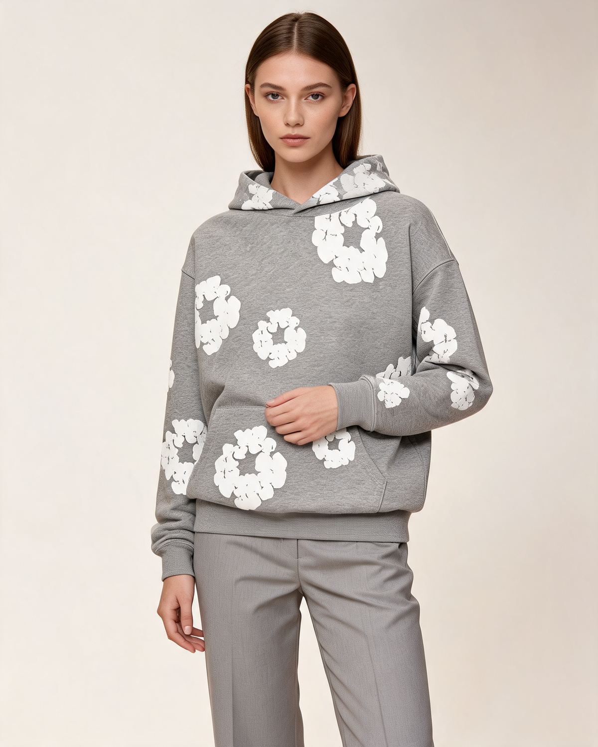 Hoodie – Fleur Floral Print