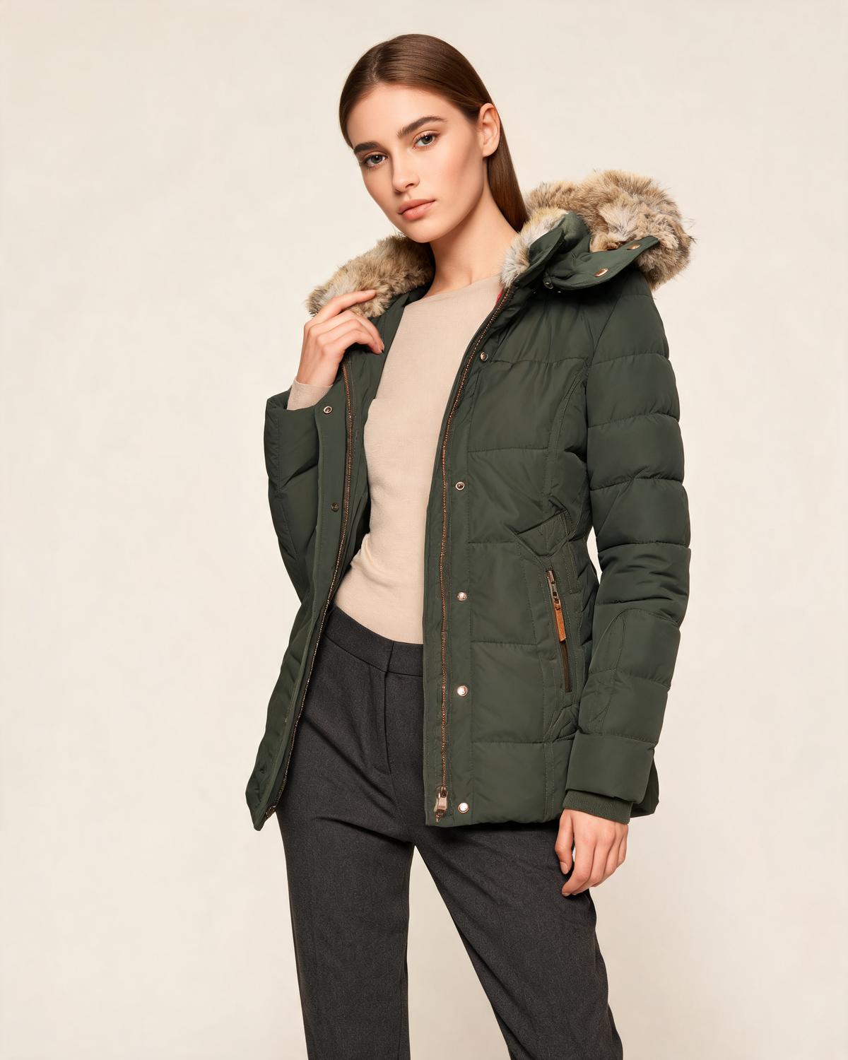 Winter Coat – Verena Hooded
