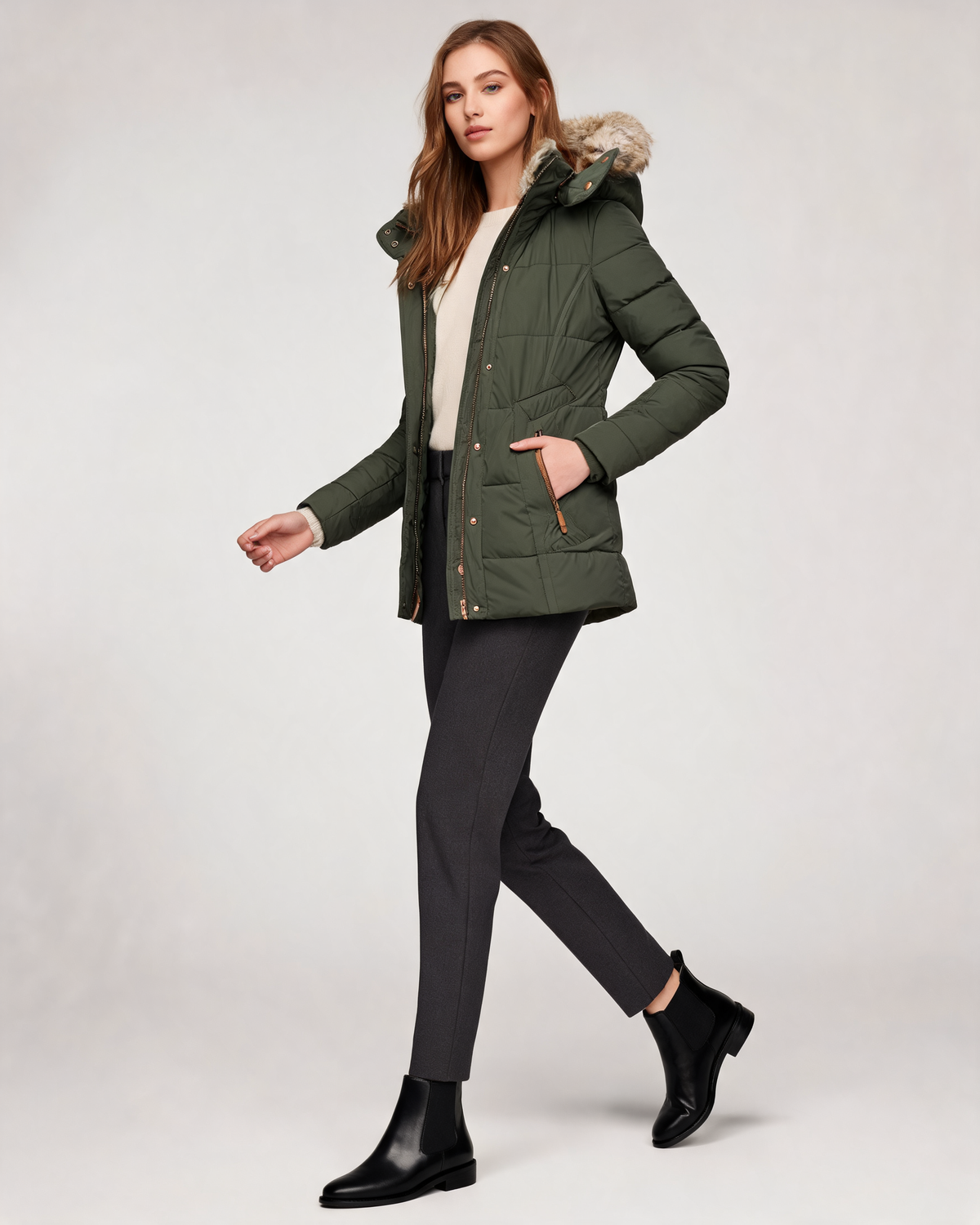 Winter Coat – Verena Hooded