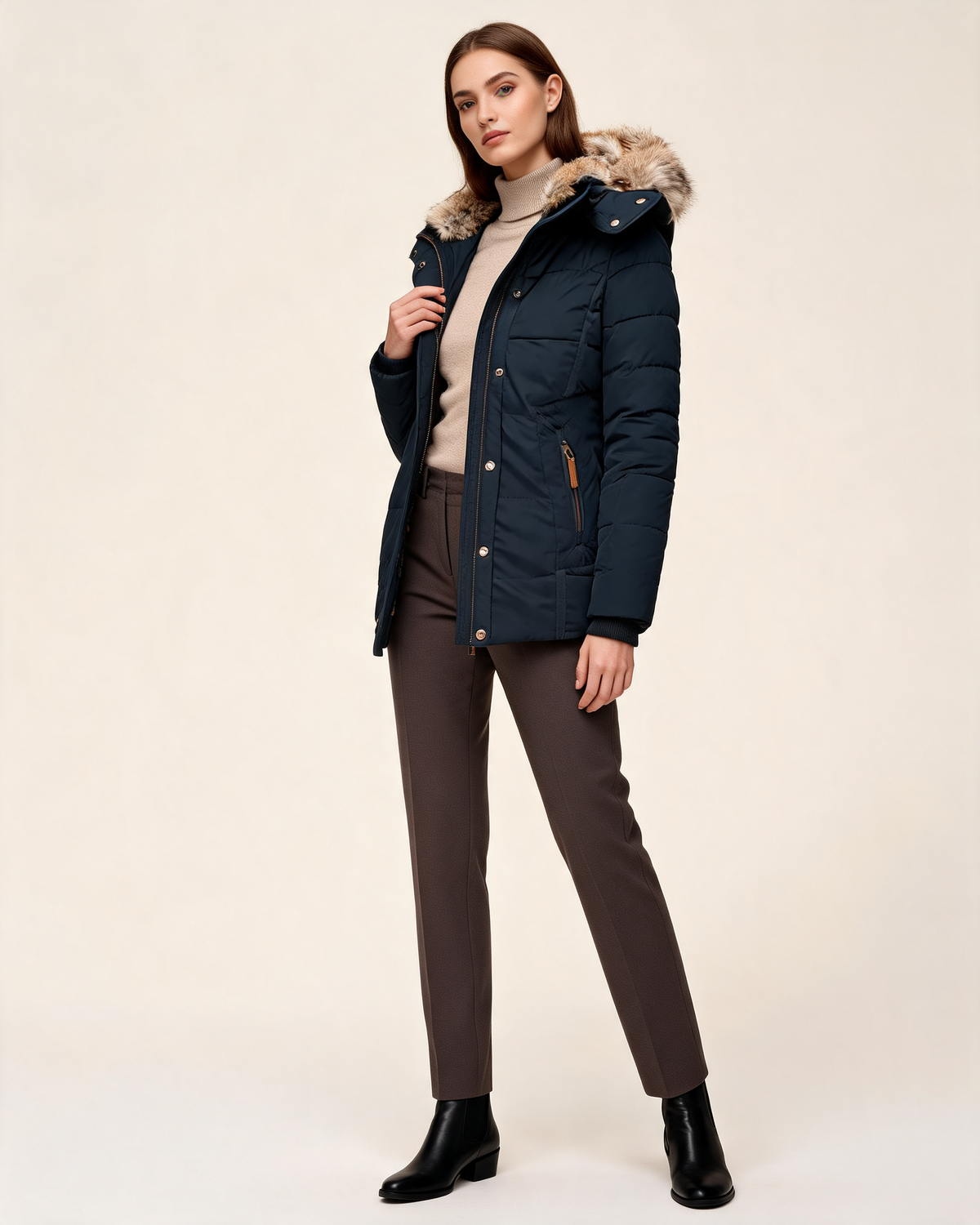 Winter Coat – Verena Hooded