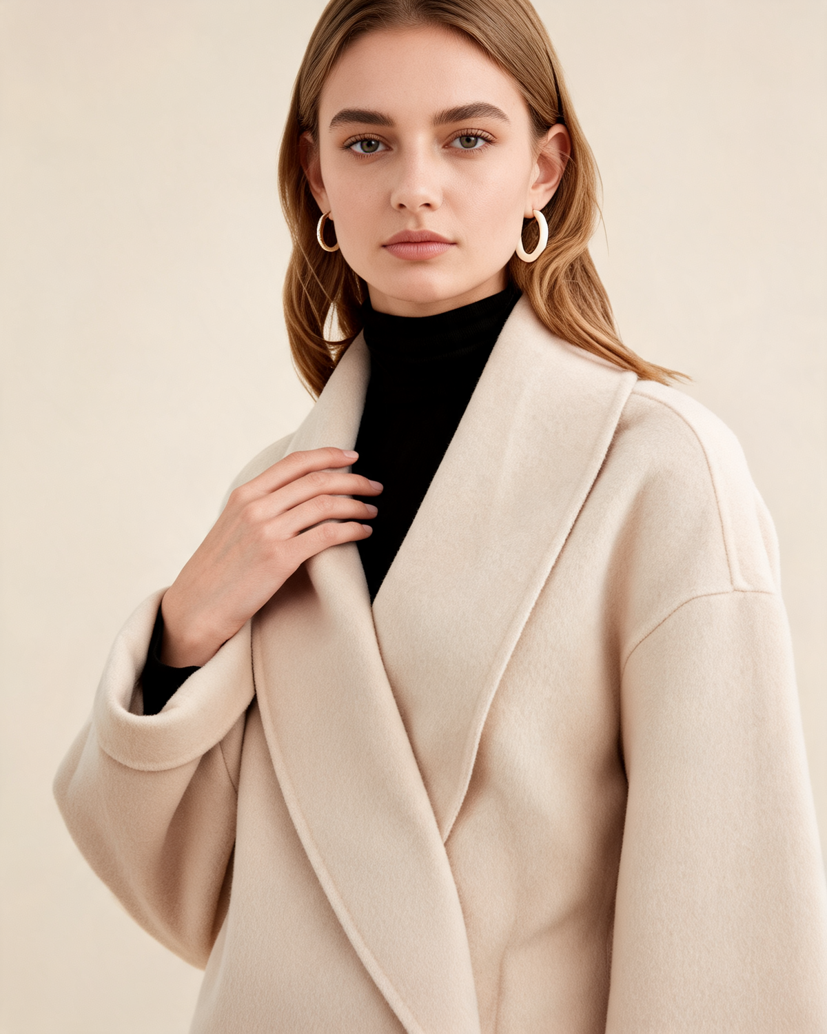 Winter Coat – Althea Belted Wrap
