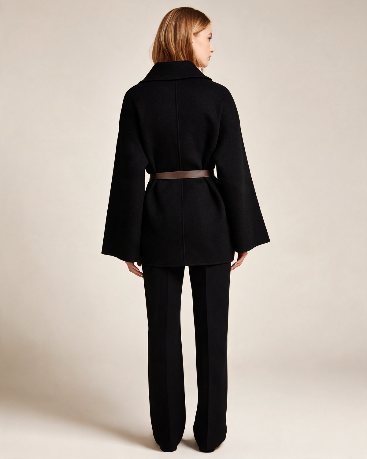 Winter Coat – Althea Belted Wrap