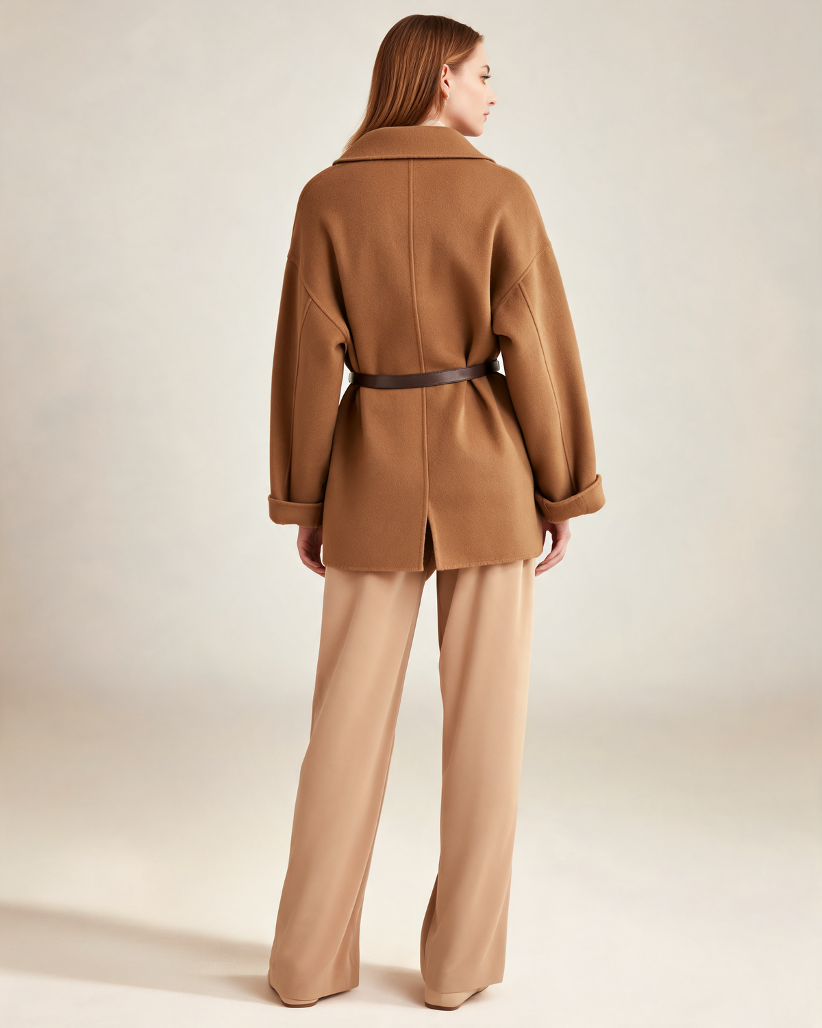Winter Coat – Althea Belted Wrap
