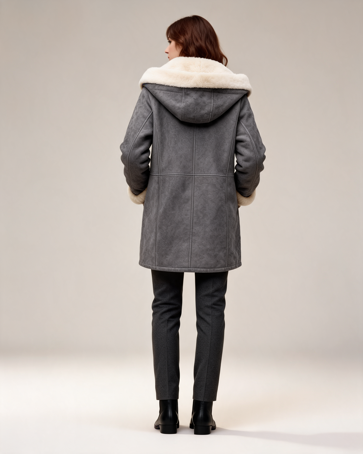 Winter Coat – Mireya Sherpa Toggle
