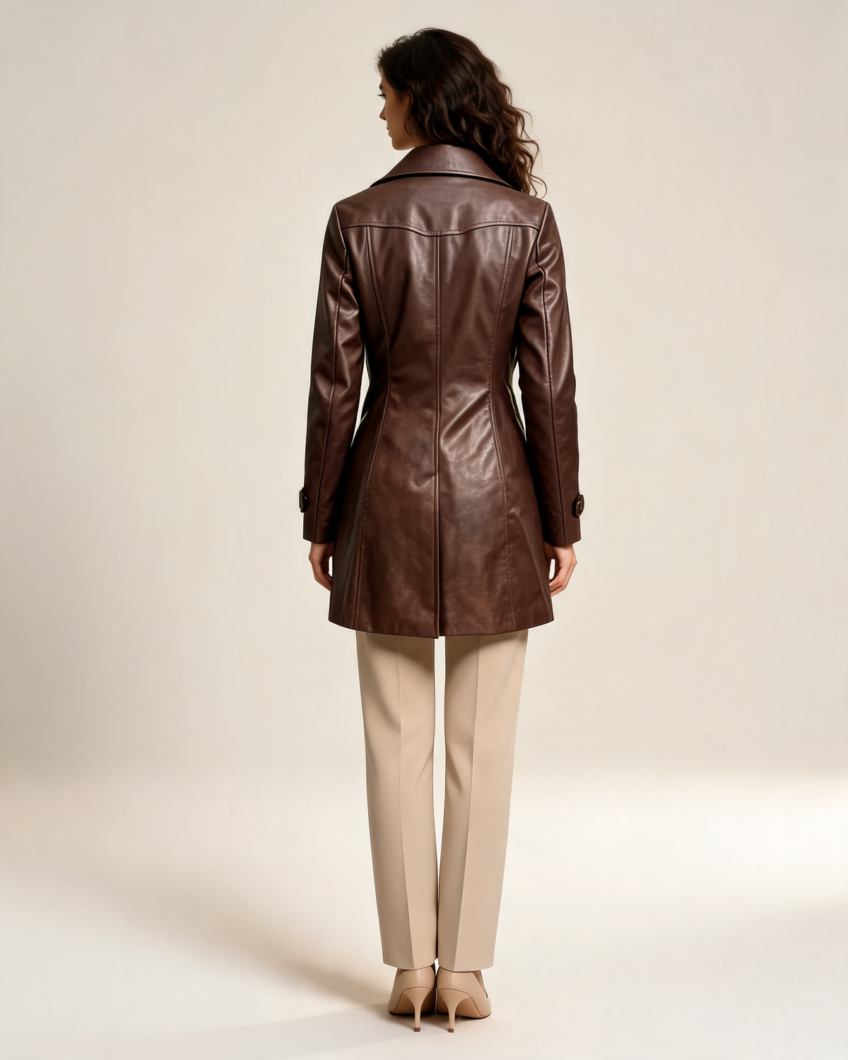 Winter Coat – Odile Belted Double-Breasted