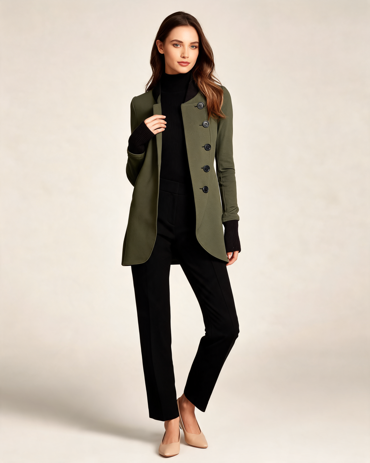 Winter Coat – Lucinda Wool Blend