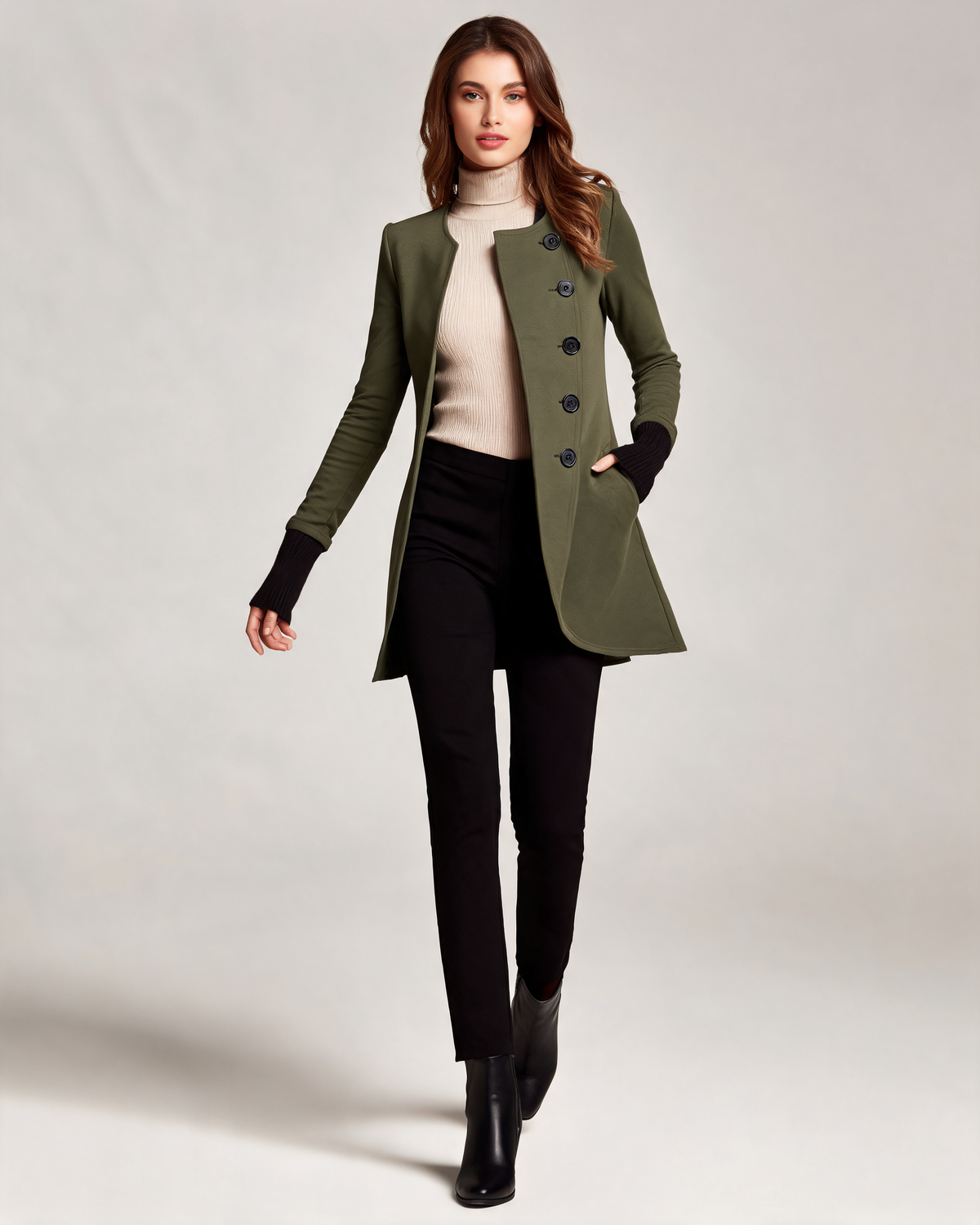 Winter Coat – Lucinda Wool Blend
