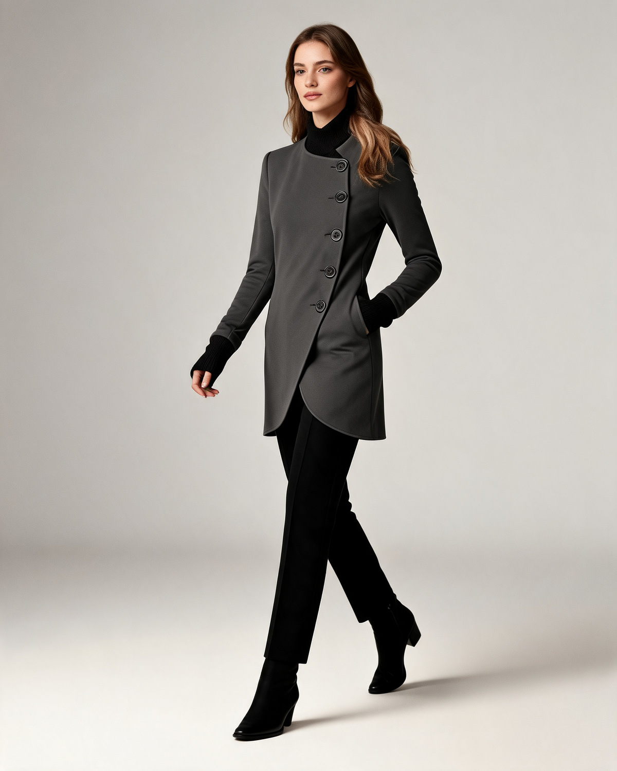 Winter Coat – Lucinda Wool Blend