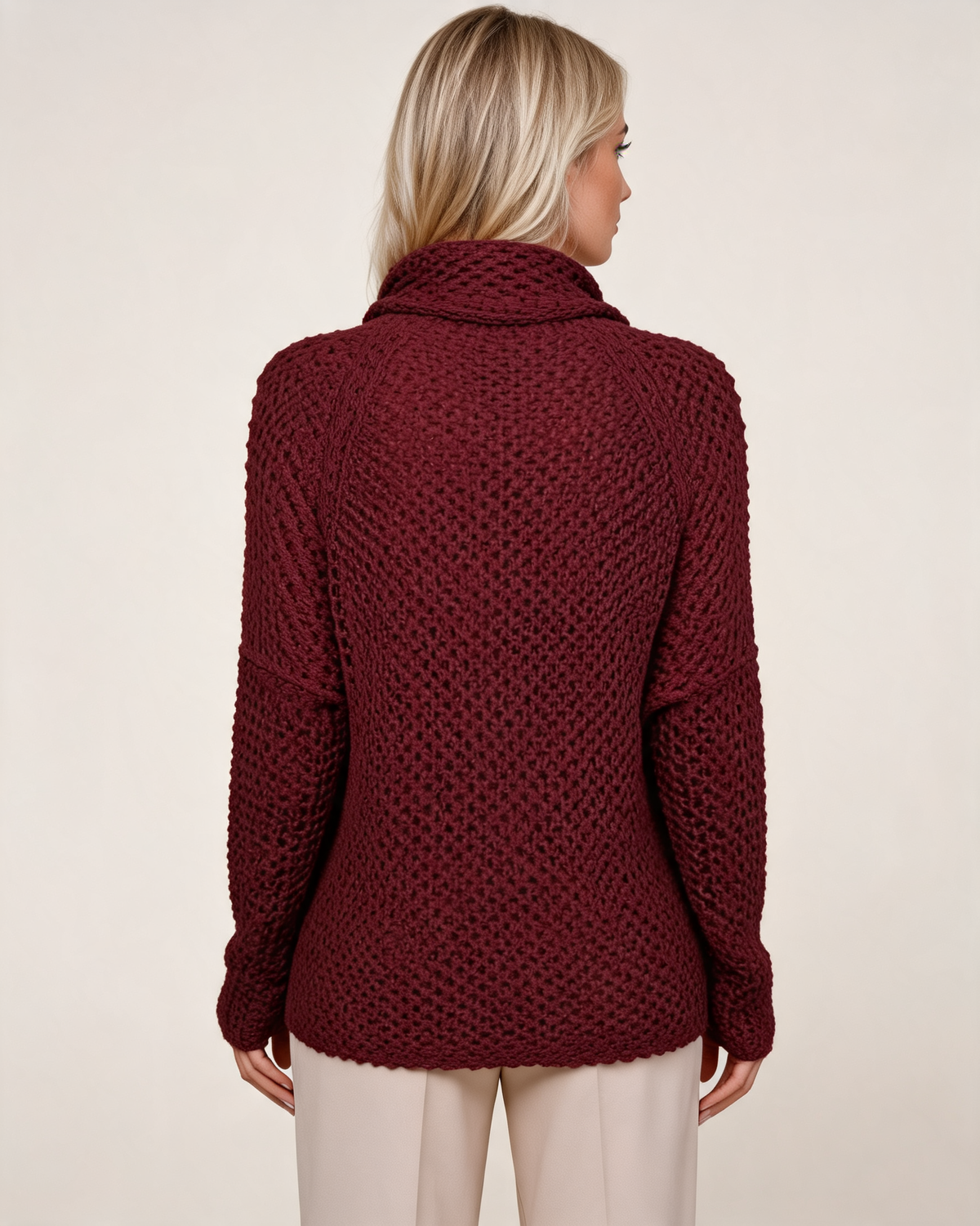 Knit Sweater – Isabeau Cowl Neck