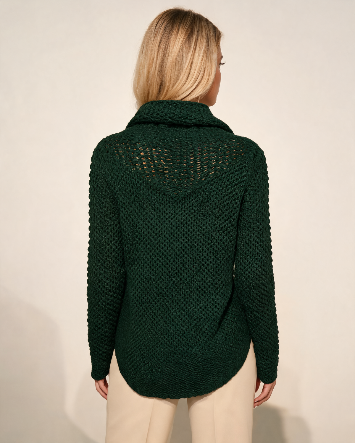 Knit Sweater – Isabeau Cowl Neck