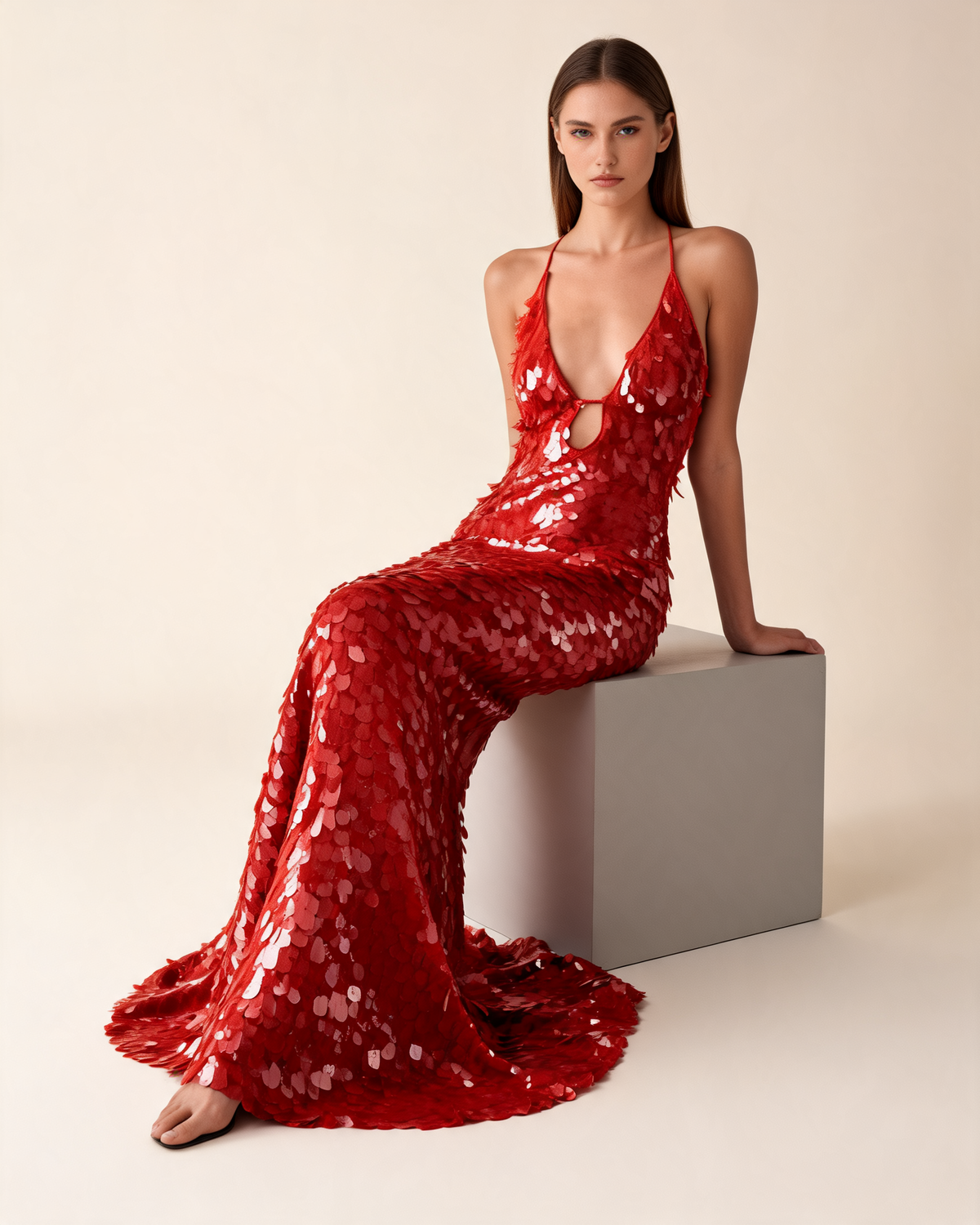 Party Dress – Elysia Sequin Mermaid Maxi