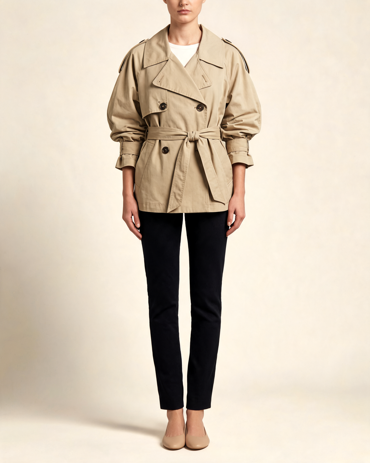 Trench Coat – Alouette Short Belted