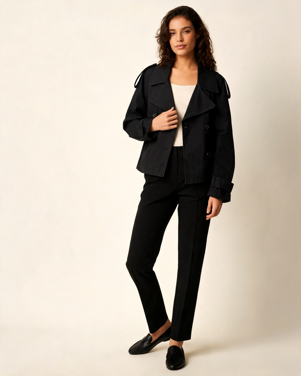 Trench Coat – Alouette Short Belted