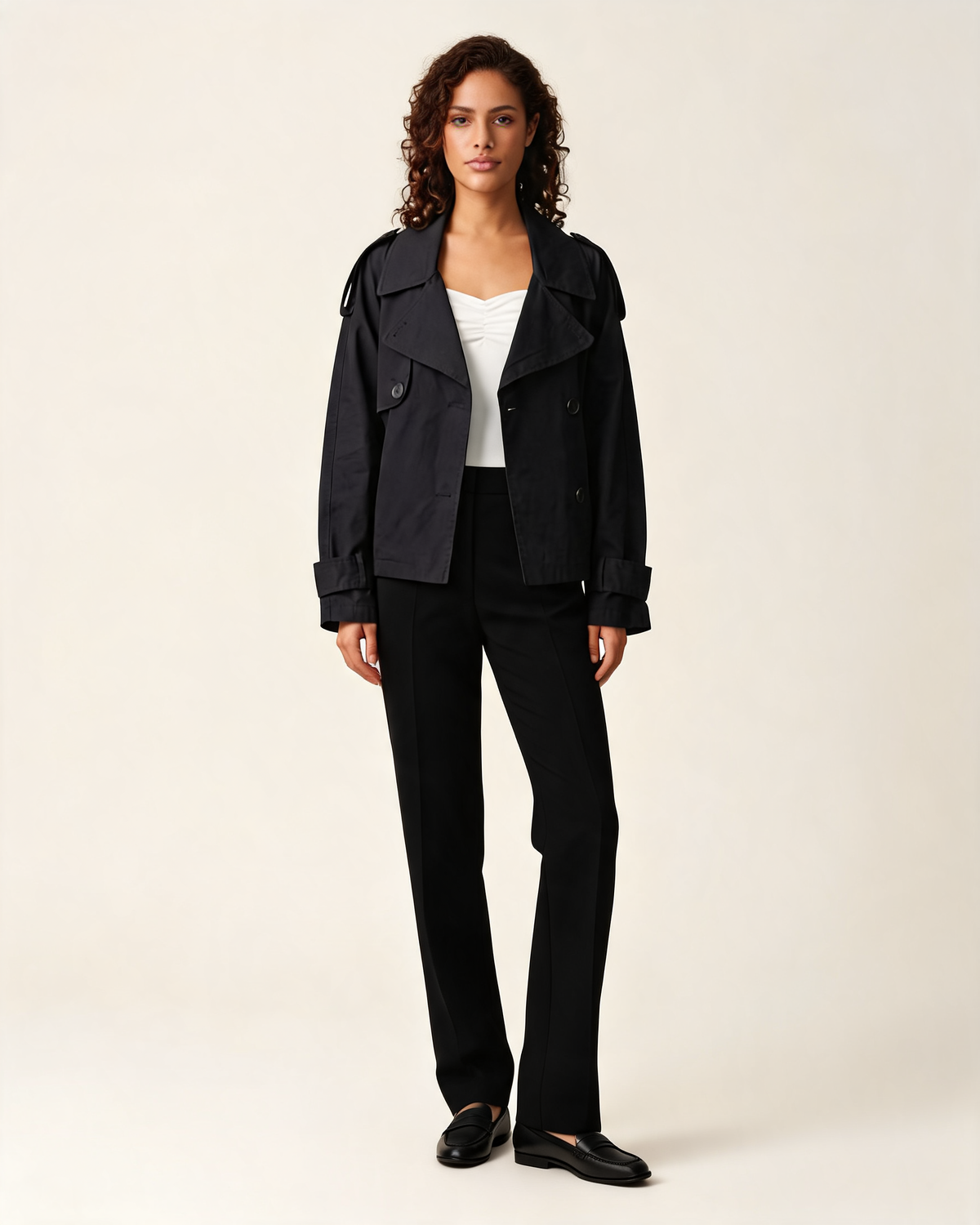 Trench Coat – Alouette Short Belted
