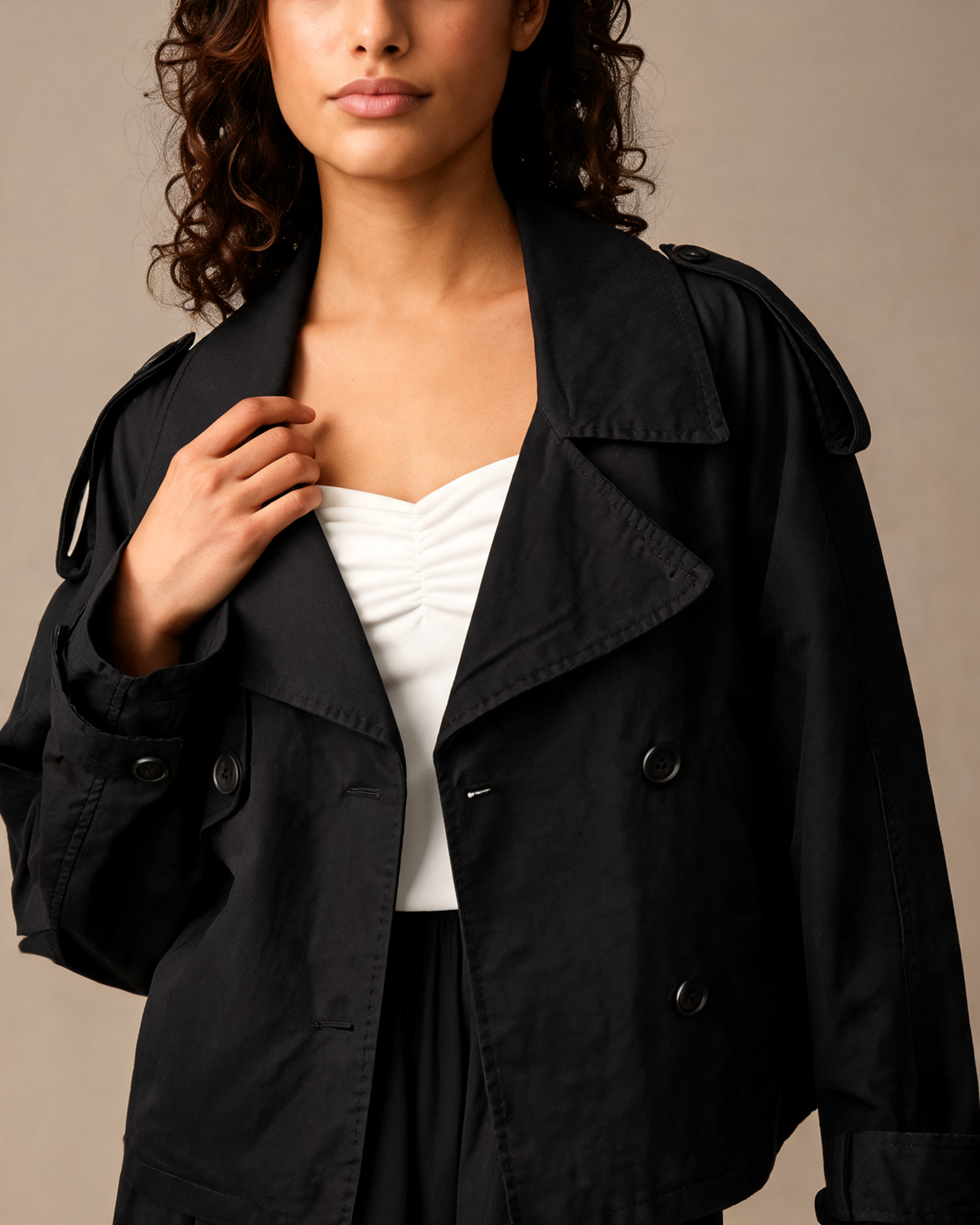 Trench Coat – Alouette Short Belted