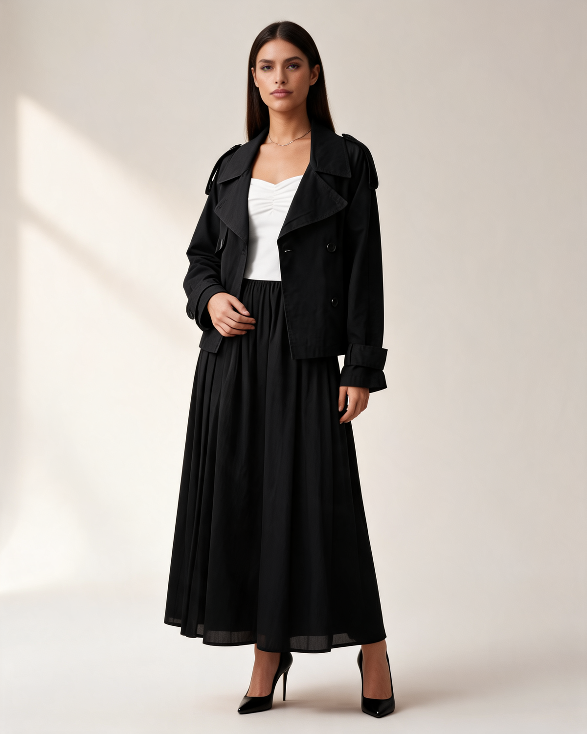 Trench Coat – Alouette Short Belted