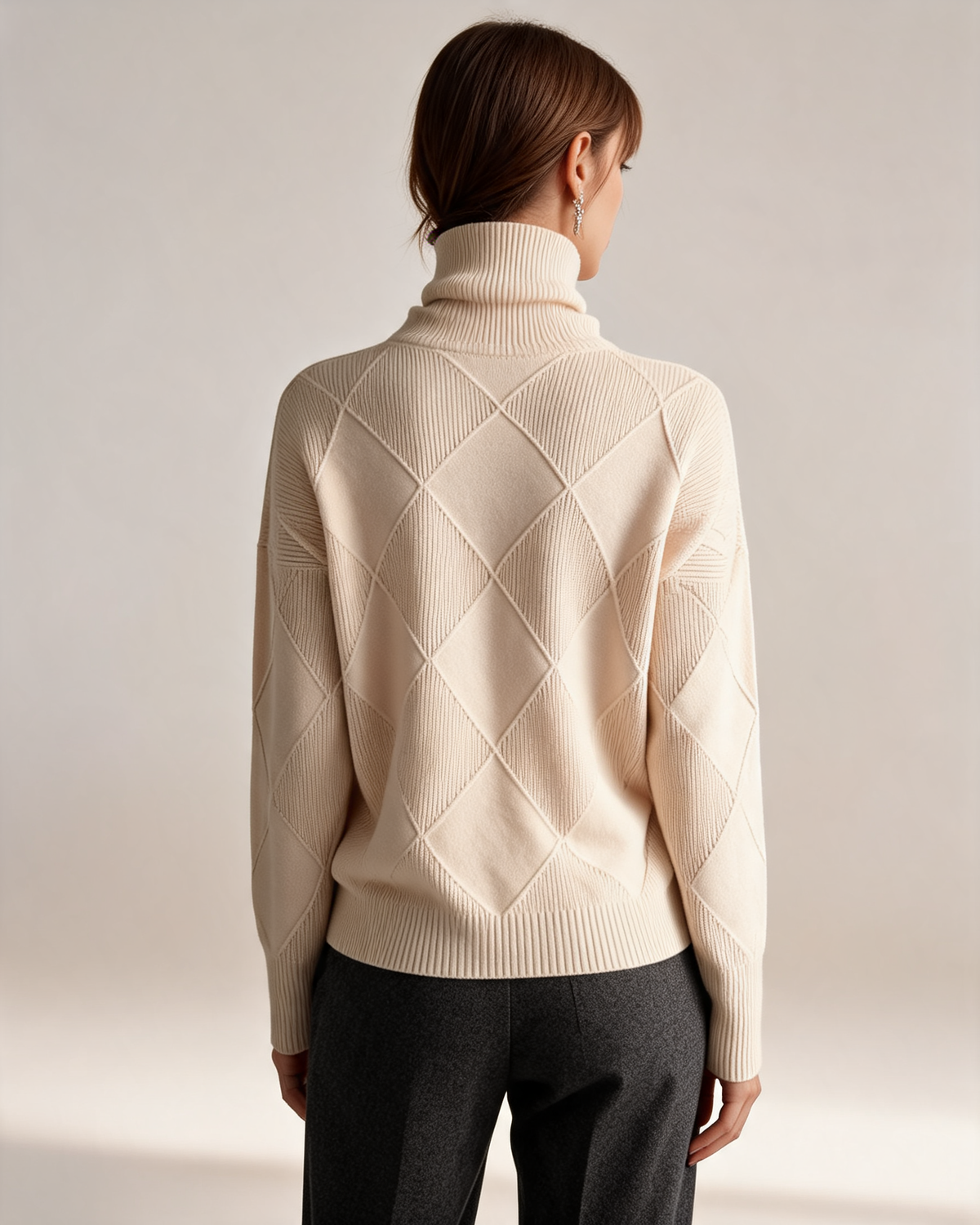 Turtleneck Sweater – Soline Soft Knit