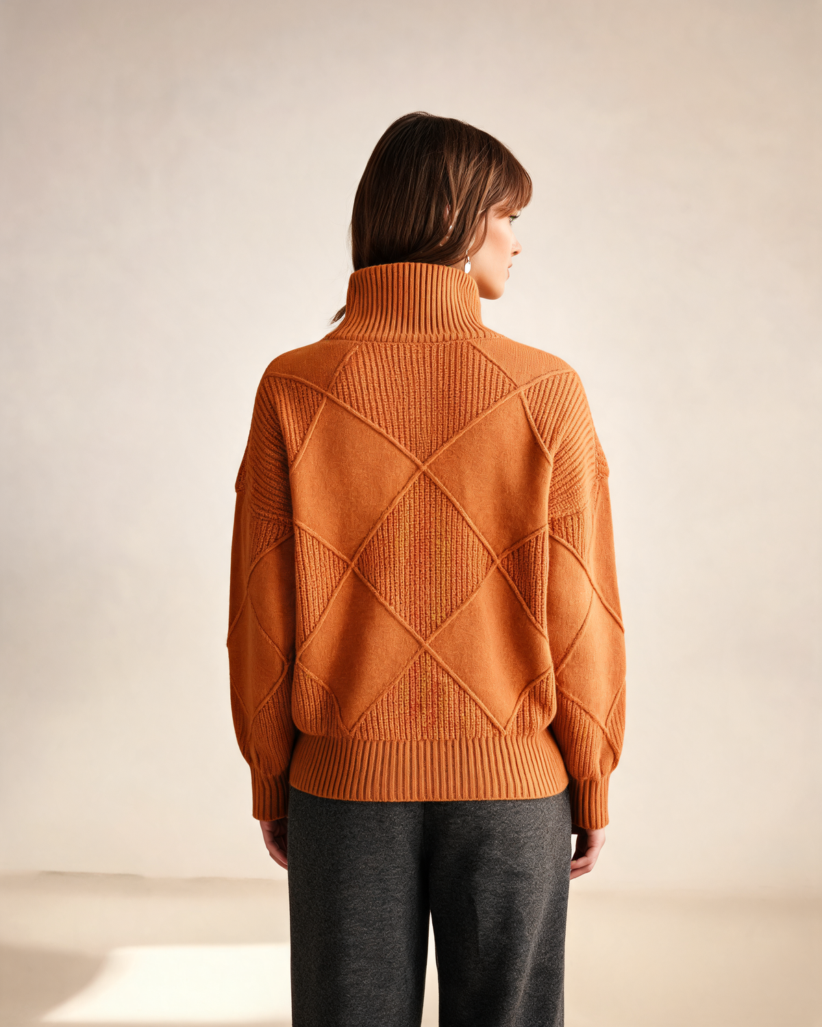 Turtleneck Sweater – Soline Soft Knit