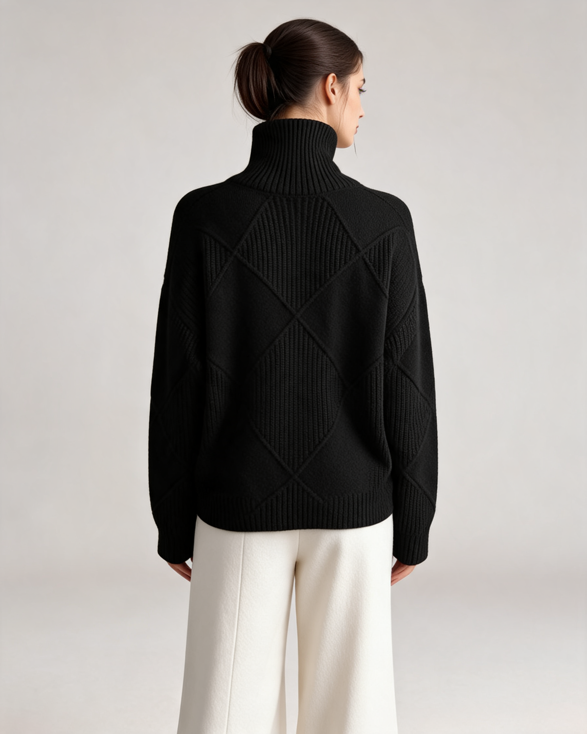 Turtleneck Sweater – Soline Soft Knit