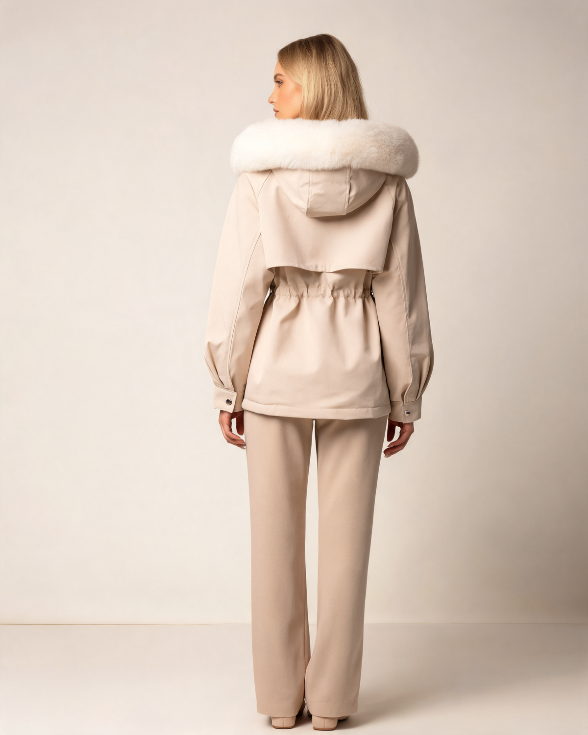 Winter Coat – Elodie Faux Fur Hooded Parka