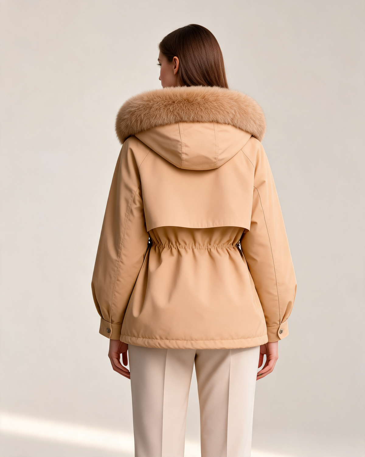 Winter Coat – Elodie Faux Fur Hooded Parka