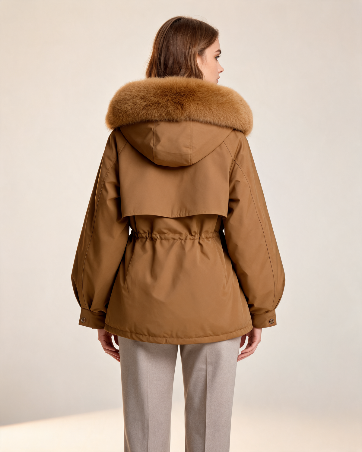 Winter Coat – Elodie Faux Fur Hooded Parka