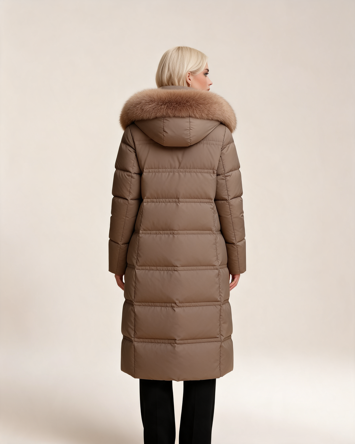 Winter Parka – Sabina Fur-Trimmed Hood