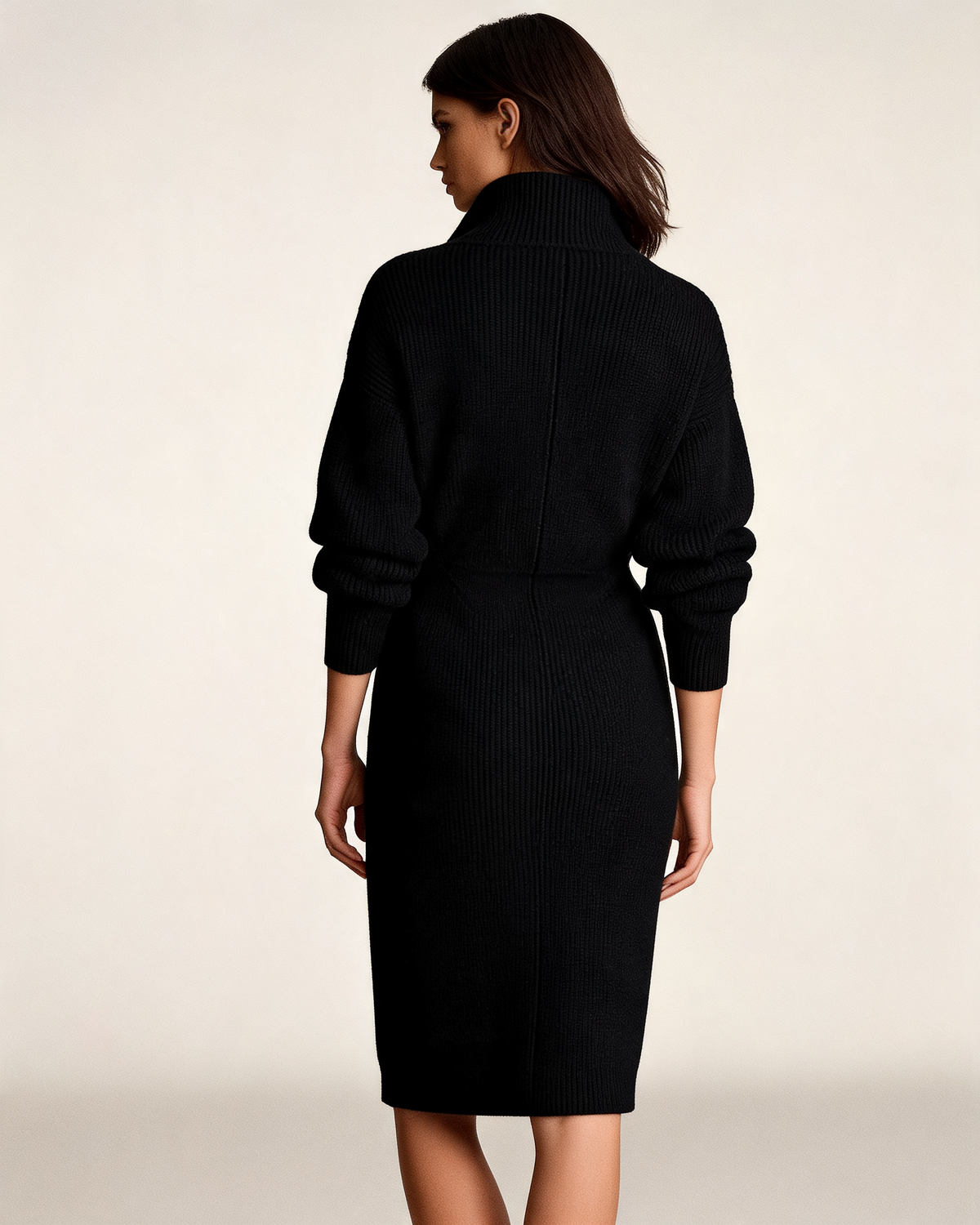 Knitted Dress – Verity Wool Midi