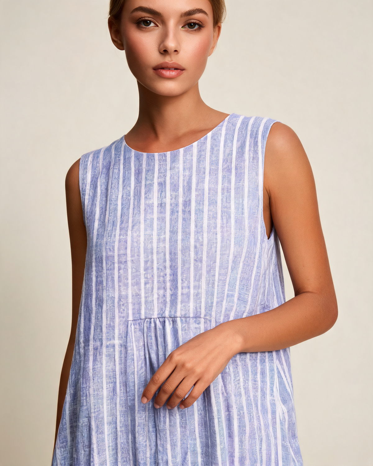 Casual Dress – Sophryana Relaxed Knee-Length