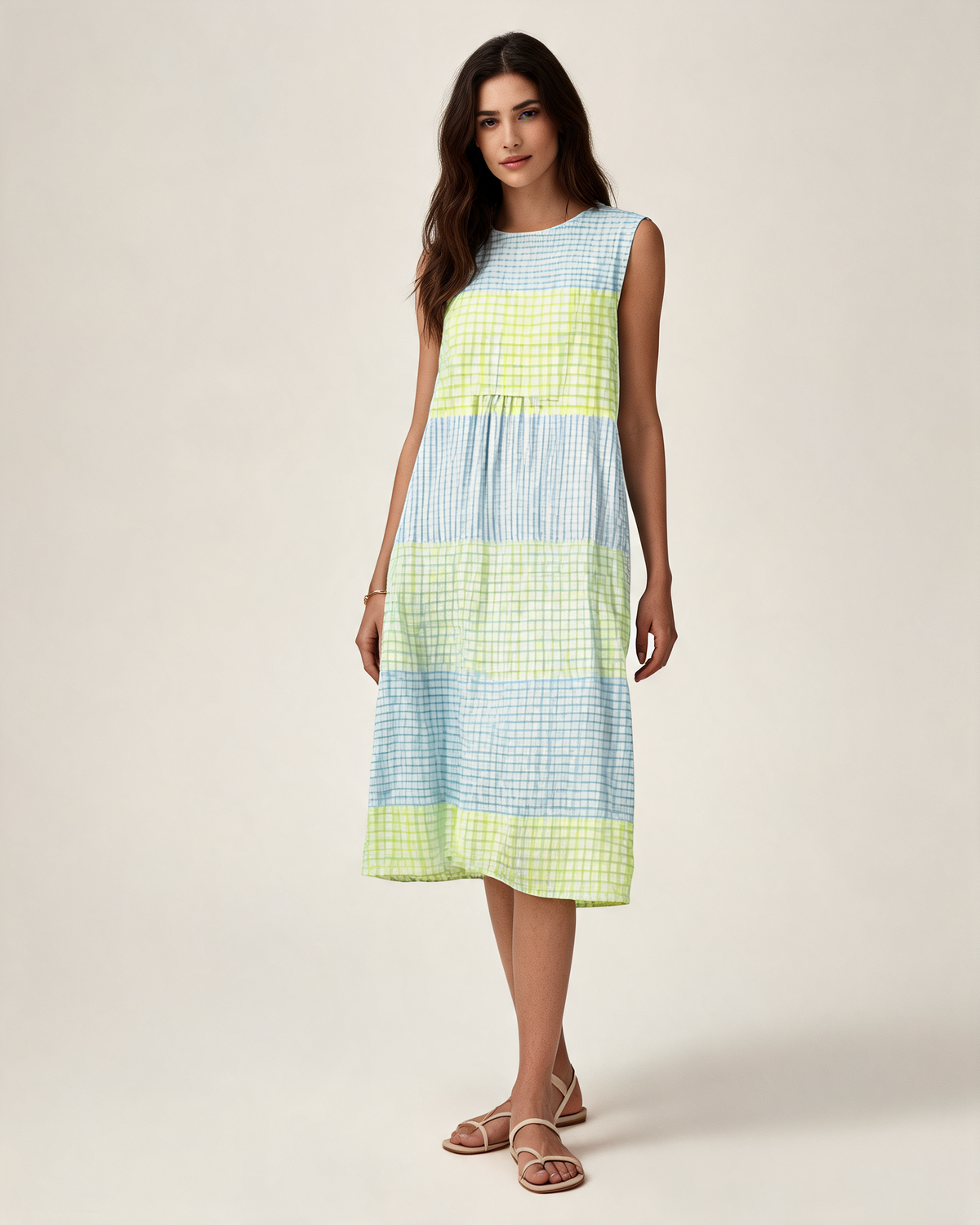 Casual Dress – Sophryana Relaxed Knee-Length