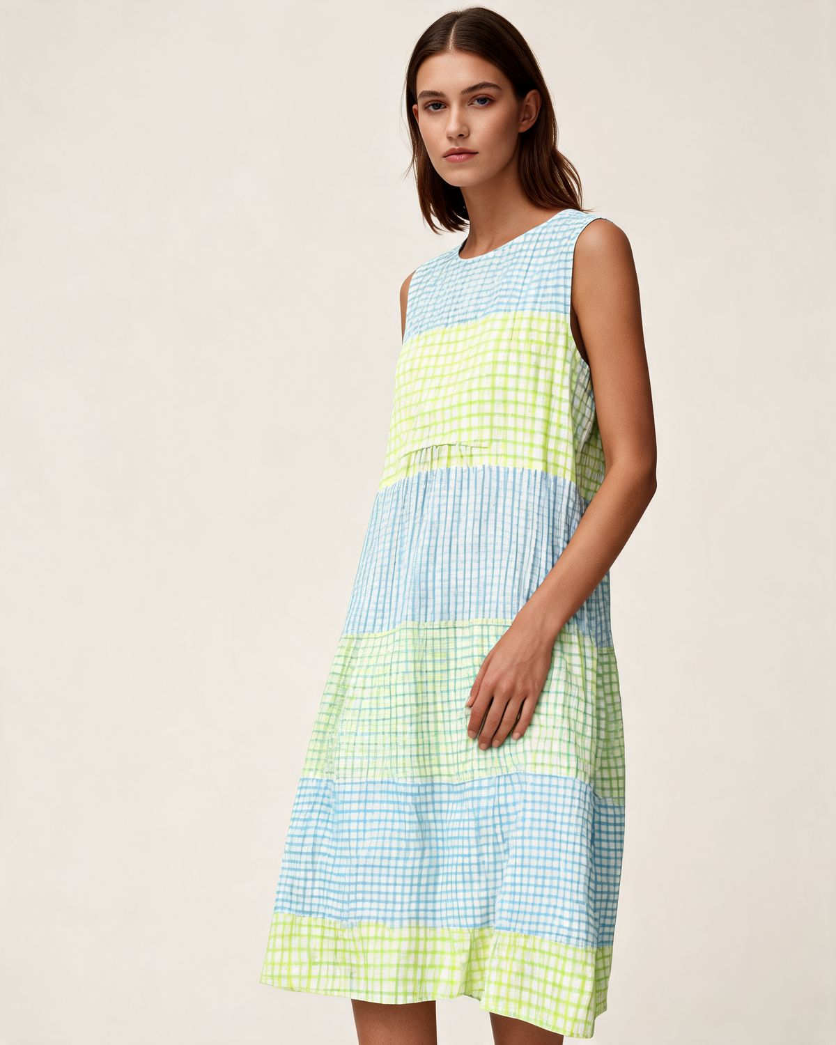 Casual Dress – Sophryana Relaxed Knee-Length