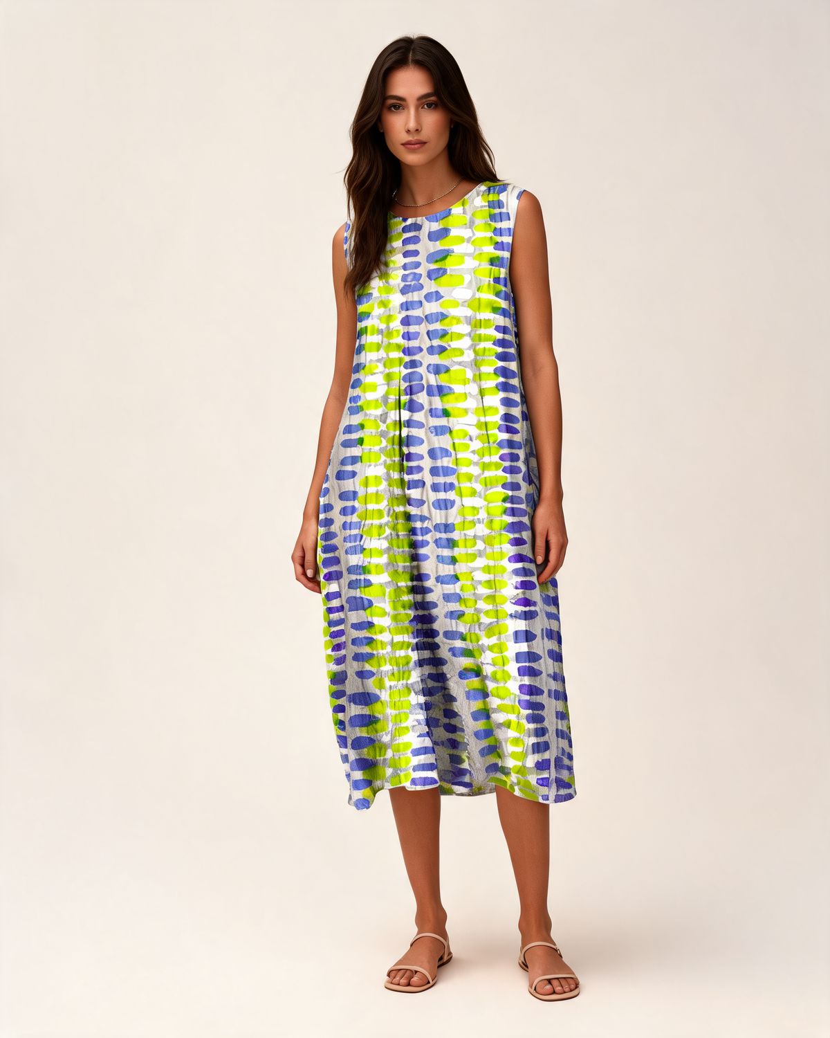 Casual Dress – Sophryana Relaxed Knee-Length