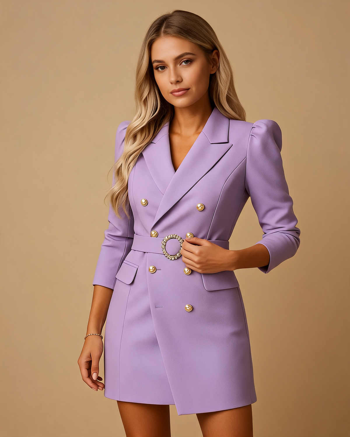 Blazer Dress – Clarisse Double-Breasted