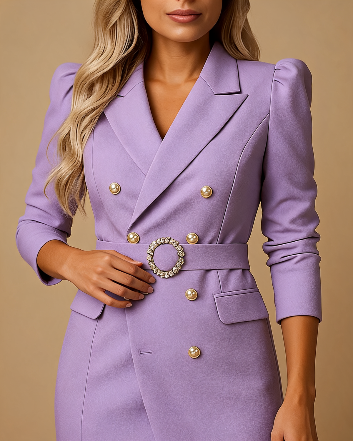 Blazer Dress – Clarisse Double-Breasted
