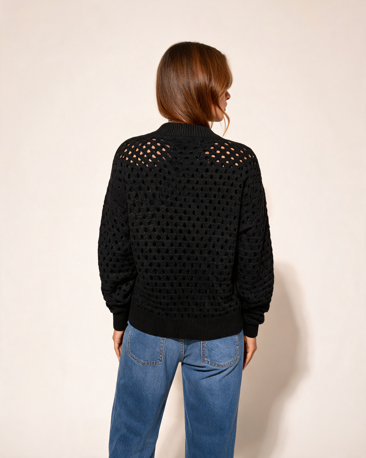 Cardigan – Vianne Zip Front Knit